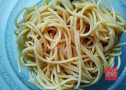 牛排~香菇肉酱意面的做法图解4