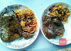 牛排～香菇肉酱意面的做法图解14