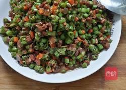炒长豆角锉的做法图解3