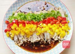 凉拌金针菇的做法图解14