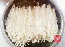 凉拌金针菇的做法图解2