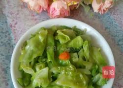 糖醋卷心菜的做法图解7