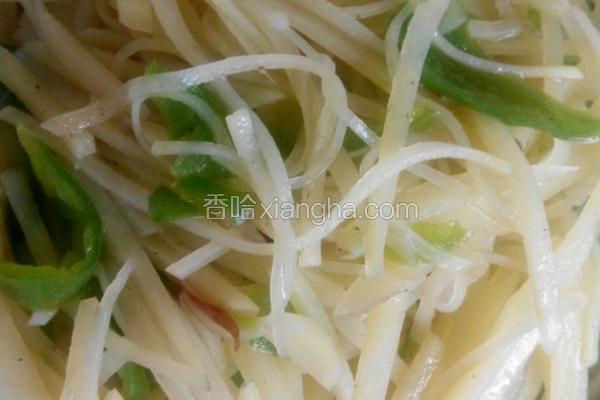青椒土豆丝