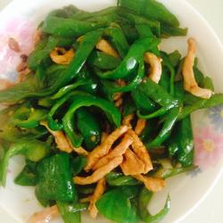 快手菜之青椒肉丝的做法[图]