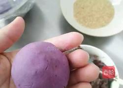 紫薯麻球的做法图解6