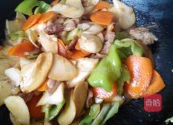 肉炒杏鲍菇的做法图解7