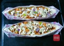 *海盗船*火腿披萨的做法图解8