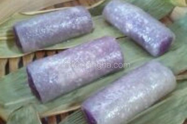 紫薯西米卷