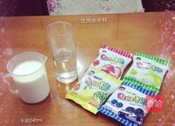 彩色布丁的做法图解1