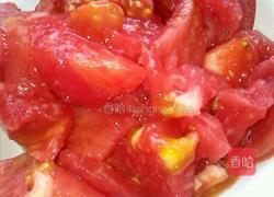 番茄炒西兰花的做法图解2