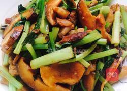 芹菜香菇的做法图解9