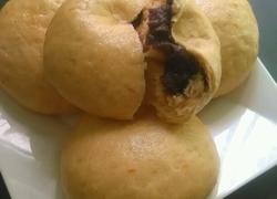 番茄汁豆沙包