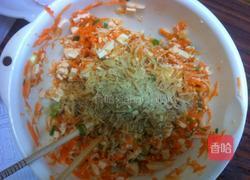 豆腐胡萝卜丸子的做法图解4