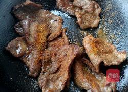 煎肉片，油麦菜的做法图解8