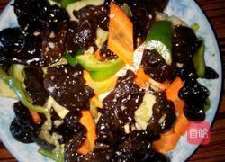 生椒凉拌黑木耳的做法图解6