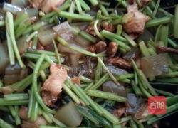 香芹粉皮炒肉的做法图解8