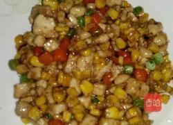 玉米鸡丁的做法图解5
