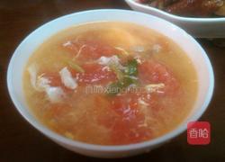 番茄蛋花汤的做法图解4