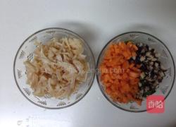 砂锅干贝蔬菜粥的做法图解3