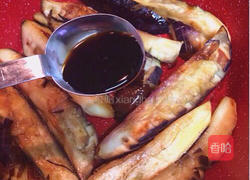 味噌鸡肉淋茄子的做法图解3