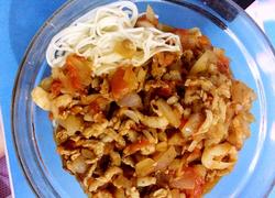 茄汁肉丝面