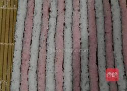 车轮寿司的做法图解4