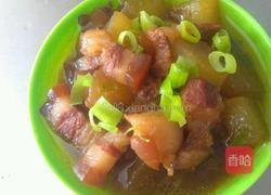 冬瓜烧肉的做法图解3