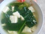 菠菜豆腐汤的做法[图]