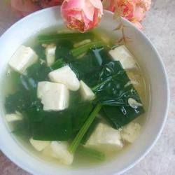 菠菜豆腐汤的做法[图]
