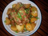 土豆炖排骨
