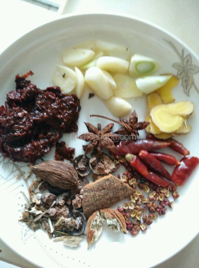 准备好香料