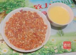 肉沫蒸鸡蛋的做法图解2