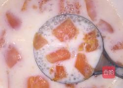 牛奶木瓜西米露的做法图解9