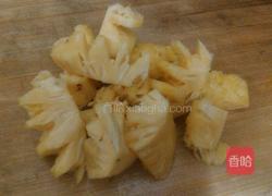 菠萝鸭的做法图解2