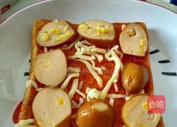 电饭煲/土司披萨的做法图解3