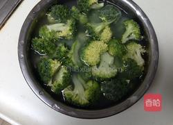 西兰花烧豆腐的做法图解1