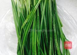 韭菜毛刀鱼的做法图解1