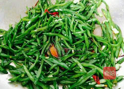 清炒豆角丝的做法图解9