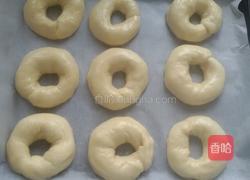 巧克力面包圈的做法图解3