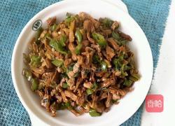 干豇豆炒肉末的做法图解6