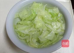 清炒虾米卷心菜的做法图解3