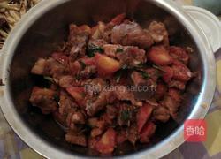 胡萝卜烧排骨的做法图解4