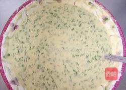 韭菜鸡蛋饼的做法图解4