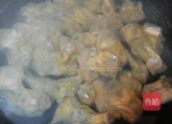 菜肉魚尾雲吞的做法图解14