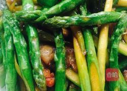 芦笋炒肉的做法图解7