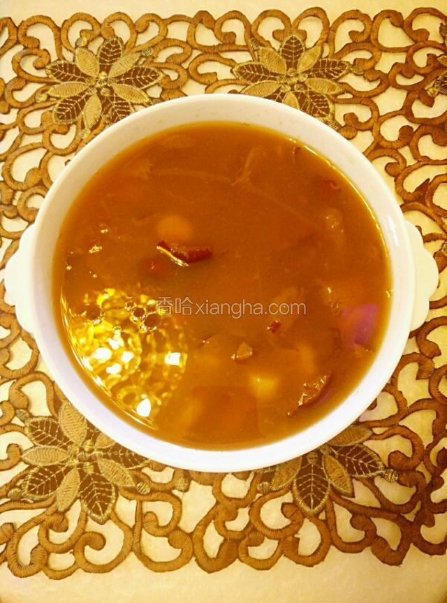山药红枣美颜羹