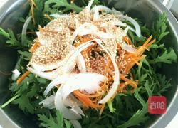 老醋茼蒿的做法图解7