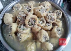 冬菇胡萝卜猪肉酿豆腐的做法图解9