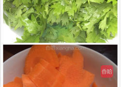 芹菜叶小咸菜的做法图解1