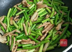 蒜薹炒猪肉的做法图解4
